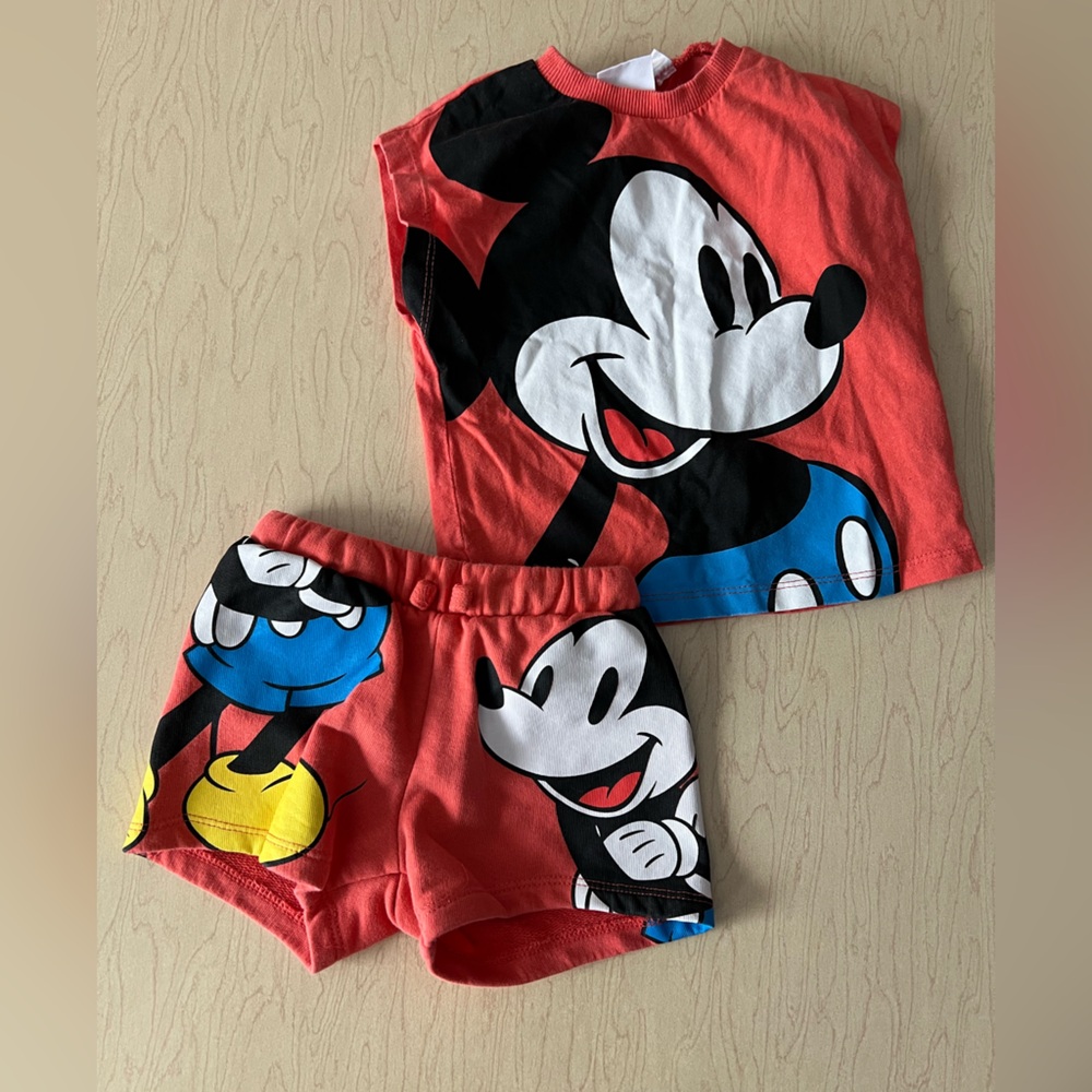 Disney Zara Set 9-12 Months